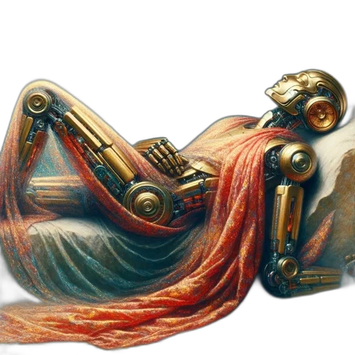 robot, jewelry, furniture, dress transparent PNG cut-out