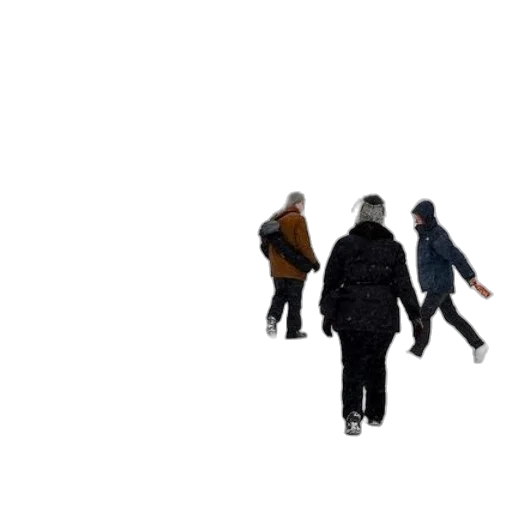 jacket, staff, umbrella, 3d render transparent PNG cut-out