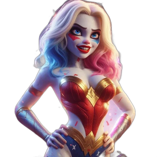 comic book art, concept art, fantasy art, cartoon transparent PNG cut-out