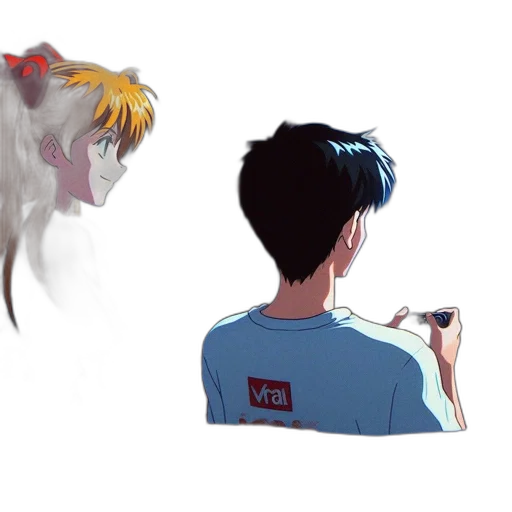 hair, creature, weapon, anime transparent PNG cut-out