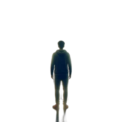 robot, creature, jacket, face transparent PNG cut-out