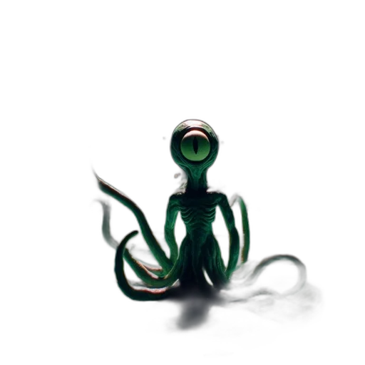 creature, staff, robot, jewelry transparent PNG cut-out