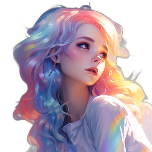 face, crown, dress, hair transparent PNG cut-out