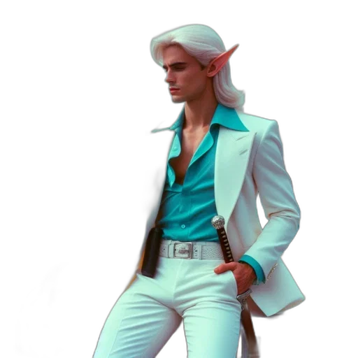 jacket, hat, concept art, 3d render transparent PNG cut-out