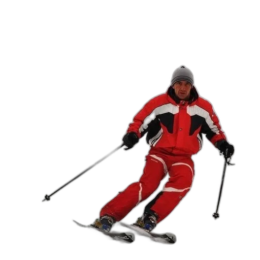 jacket, staff, man, red transparent PNG cut-out