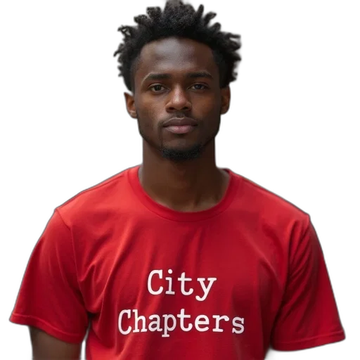 staff, cartoon, young, man transparent PNG cut-out