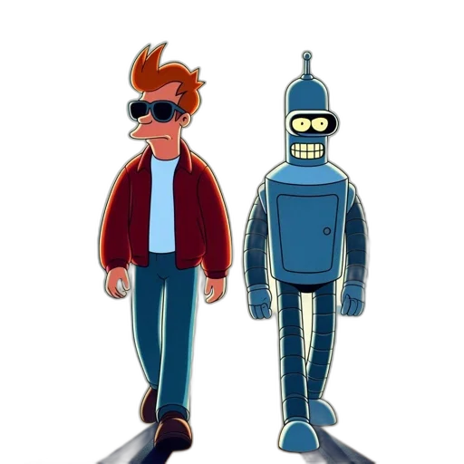 robot, jacket, concept art, 3d render transparent PNG cut-out