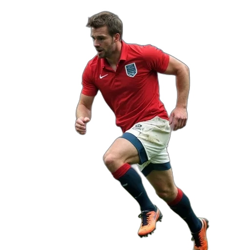 composite, player, england, shirt transparent PNG cut-out