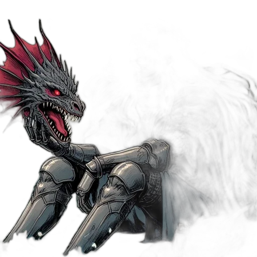 dragon, creature, animal, concept art transparent PNG cut-out