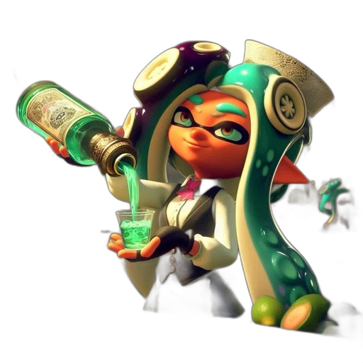weapon, staff, concept art, 3d render transparent PNG cut-out