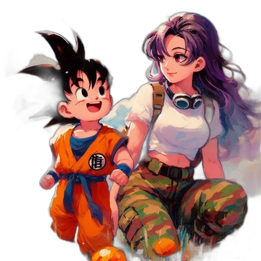 pixel art, concept art, anime, comic book art transparent PNG cut-out