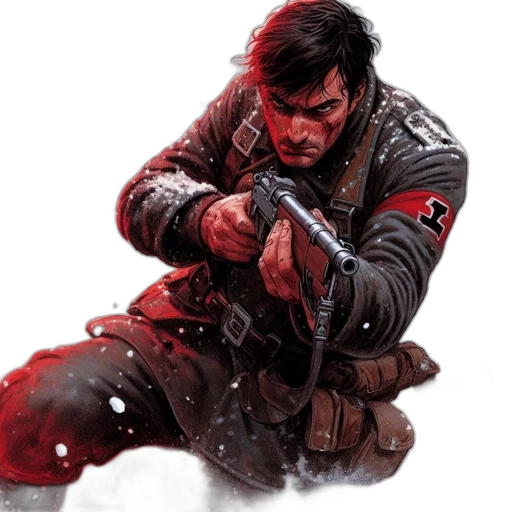 weapon, concept art, comic book art, photorealistic transparent PNG cut-out