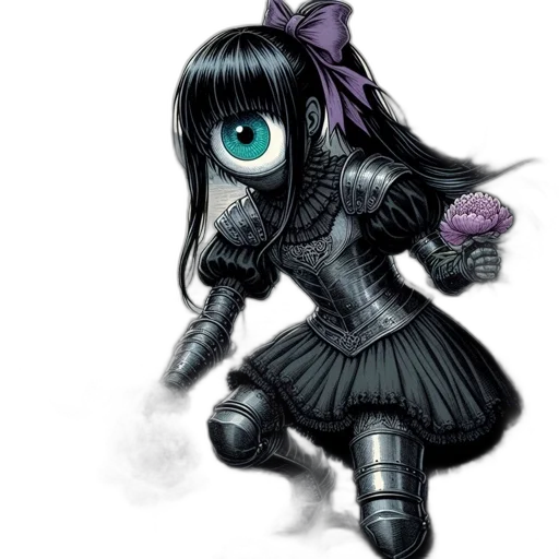 robot, weapon, staff, mask transparent PNG cut-out