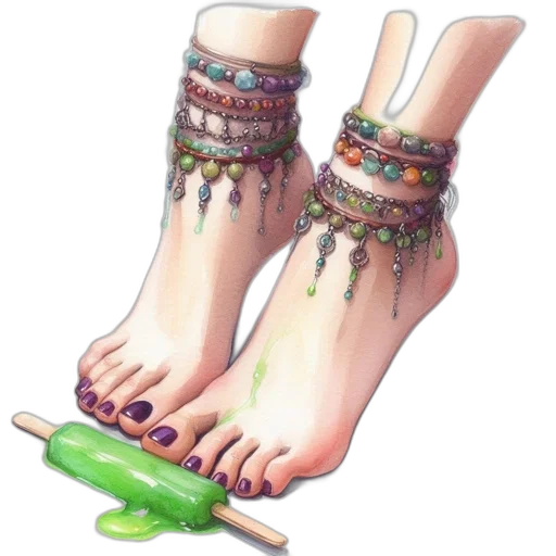 jewelry, shoes, weapon, watercolor transparent PNG cut-out