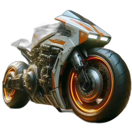 weapon, car, robot, concept art transparent PNG cut-out