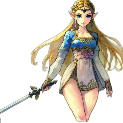 sword, dress, staff, weapon transparent PNG cut-out