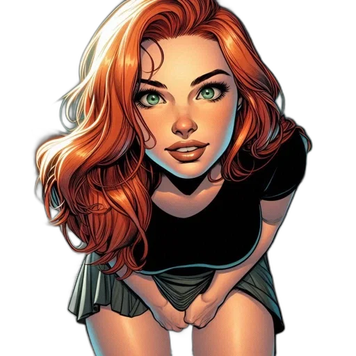 comic book art, cartoon, concept art, fantasy art transparent PNG cut-out