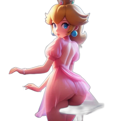 dress, staff, crown, concept art transparent PNG cut-out