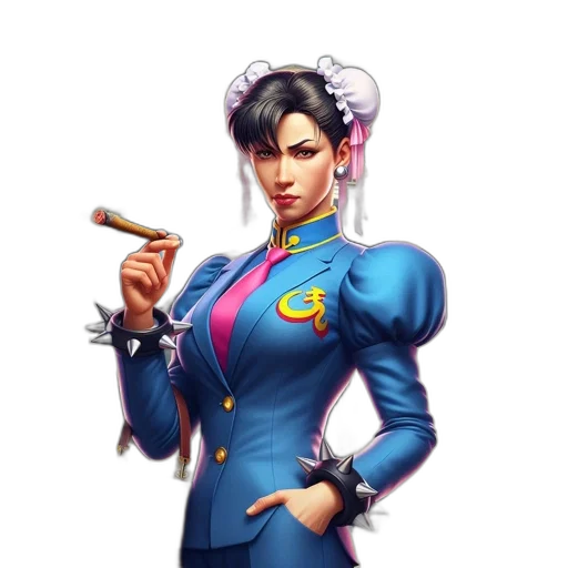 staff, weapon, jacket, face transparent PNG cut-out