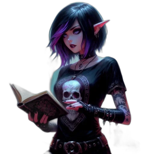 staff, fantasy art, concept art, comic book art transparent PNG cut-out