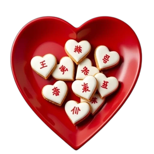 jewelry, collection, heart-shaped, cookies transparent PNG cut-out