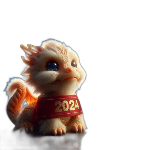 dragon, creature, staff, animal transparent PNG cut-out