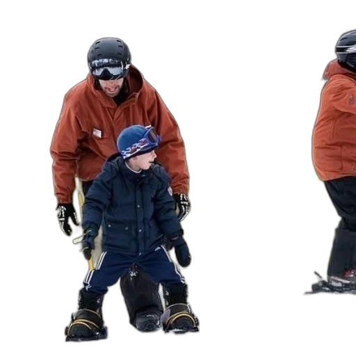 jacket, snow, child, learning transparent PNG cut-out