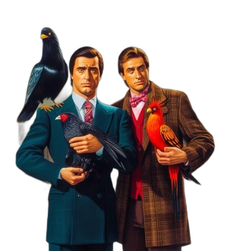 jacket, animal, concept art, comic book art transparent PNG cut-out