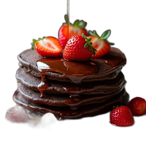 food, crown, photorealistic, 3d render transparent PNG cut-out