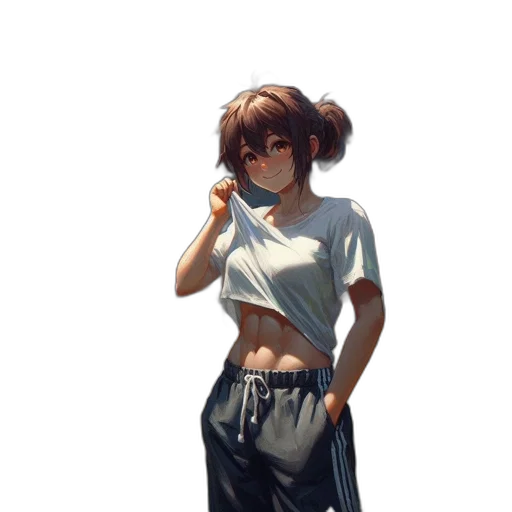 dress, jacket, staff, robot transparent PNG cut-out