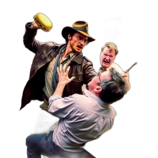 hat, staff, weapon, food transparent PNG cut-out