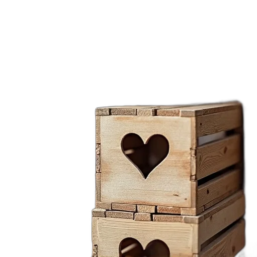 furniture, 3d render, stack, wooden transparent PNG cut-out