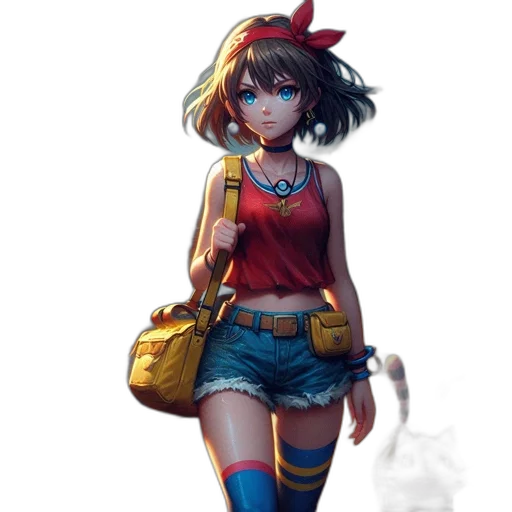 staff, dress, weapon, concept art transparent PNG cut-out