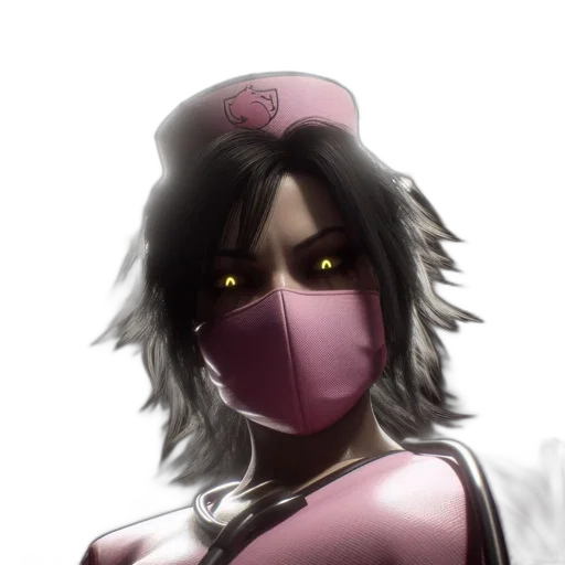 mask, face, anime, comic book art transparent PNG cut-out