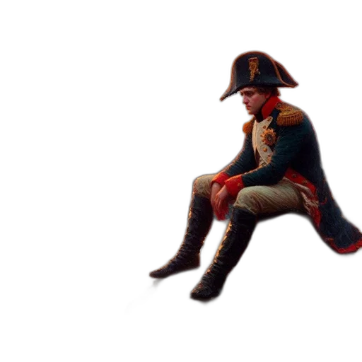 hat, staff, weapon, jacket transparent PNG cut-out