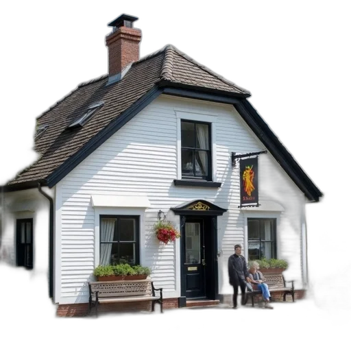 building, 3d render, photorealistic, concept art transparent PNG cut-out