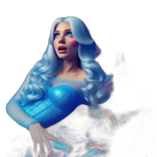 dress, fantasy art, concept art, photorealistic transparent PNG cut-out