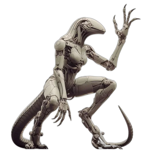 creature, robot, dragon, animal transparent PNG cut-out
