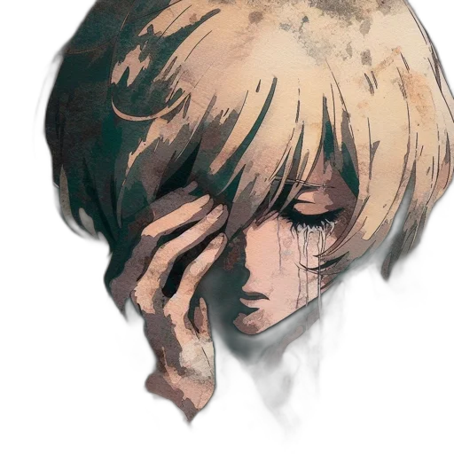 mask, face, hair, creature transparent PNG cut-out