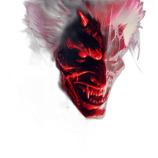 mask, face, dragon, creature transparent PNG cut-out