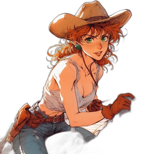 hat, watercolor, concept art, anime transparent PNG cut-out