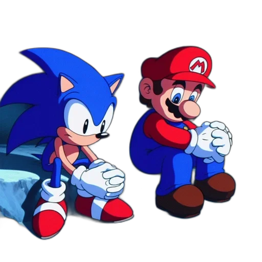 concept art, pixel art, 3d render, comic book art transparent PNG cut-out