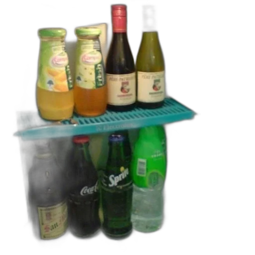 bottle, food, small, refrigerator transparent PNG cut-out