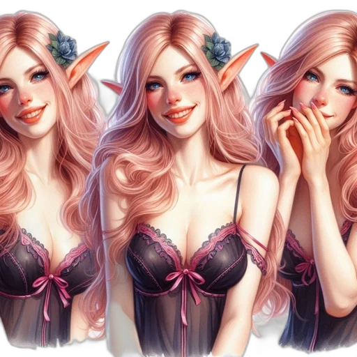 fantasy art, concept art, photorealistic, pixel art transparent PNG cut-out