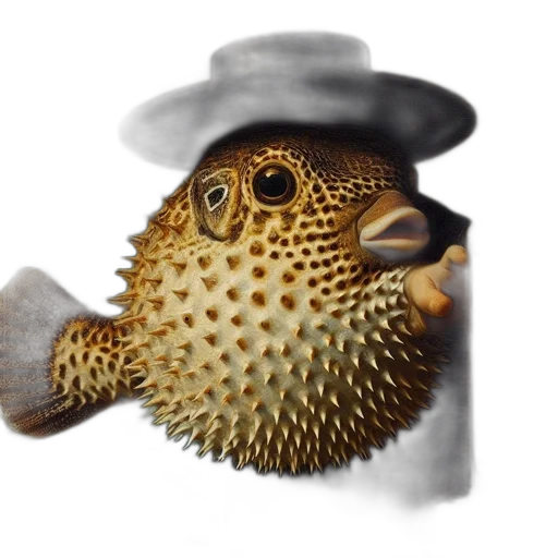 animal, staff, hat, creature transparent PNG cut-out