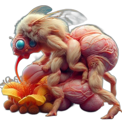 creature, animal, food, dragon transparent PNG cut-out