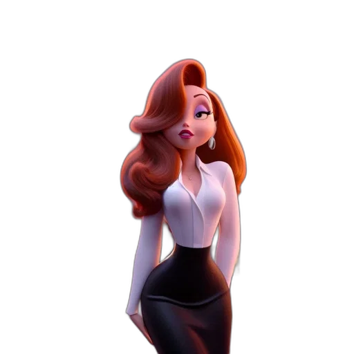 dress, concept art, cartoon, 3d render transparent PNG cut-out