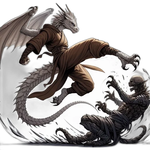 dragon, creature, concept art, fantasy art transparent PNG cut-out
