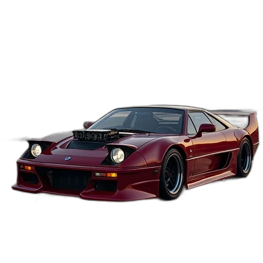 car, animal, weapon, photorealistic transparent PNG cut-out