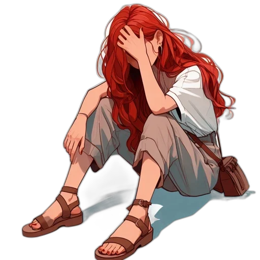 dress, concept art, anime, pixel art transparent PNG cut-out